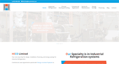 Desktop Screenshot of hecolimited.com